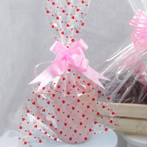 SACO PRESENTE TRANSPARENTE (20X30 COM 50) GALA